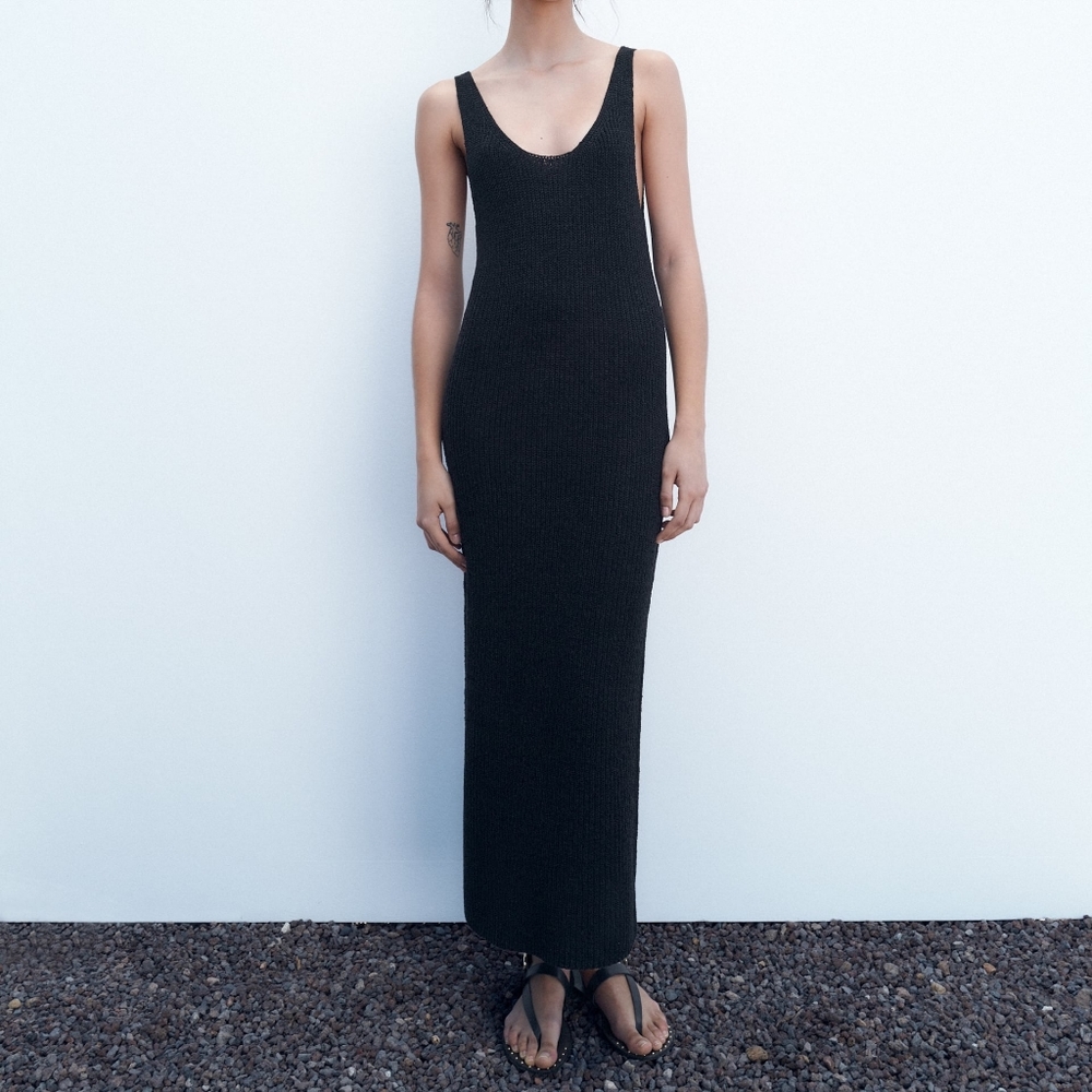 Zara Knit Dress S NWT